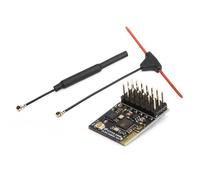 Guriayus ELRS Récepteur PWM ExpressLRS RX 2400RX 2400RX 2.4G 7CH pour drone RC FPV à aile fixe droit