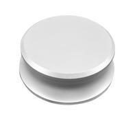 Guriayus Pince équilibrée de disque stabilisateur de poids de disque vinyle en métal en aluminium pour accessoires de tourne-disque LP (argent)