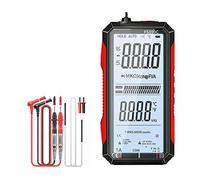 Guriayus Testeur multimètre numérique écran de 4,7 pouces voltmètre testeur d'ampères plage automatique 6000 comptes mesures courant de tension CA CC