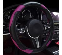 GuriDo Couvre Volant Voiture pour Forester II 2002-2008, Housse Volant PU Cuir AntidéRapante Housse Volants Protecteur Volant Intérieur Accessoires,H/Purple