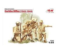 ICM Maquette Gurkha Rifles (1942-1944) Échelle 1/35 4 figurines Réf. 35563