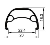 Gurpil Roue Avant Vtt Btt M475 27.5´´ 6b Disc