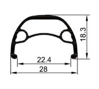 Gurpil Roue Avant Vtt Nainer M475 29´´ 6b Disc