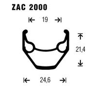Gurpil Roue Avant Vtt Zac 26´´