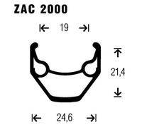 Gurpil Roue Avant Vtt Zac 26´´