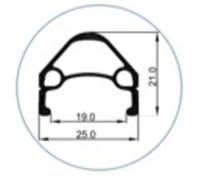 Gurpil Roue Avant Xm M4050 27.5´´ Cl Disc Tubular