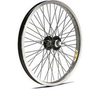 Gurpil Zac 30 36t Bmx 20´´ Rear Wheel Noir 9.5 x 110 mm Silver
