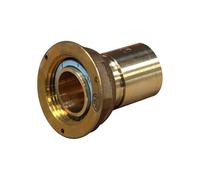 Gurtner - Raccord gaz naturel - 1 Raccord 2 pièces compteur gaz à braser- NF - écrou 6/20 - cuivre Ø22 -