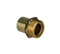 Gurtner - Raccord gaz naturel - Mamelon NF à joint plat compteur Mâle 6/20 à braser sur cuivre Ø22 -