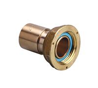 Gurtner - Raccord gaz naturel - Raccord 2 pièces compteur gaz à braser - NF - écrou 6/20 - cuivre Ø28 -