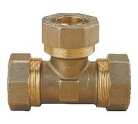 Gurtner - Raccord gaz naturel - Té de raccordement Ø20 pour tube PE polyéthylène gaz