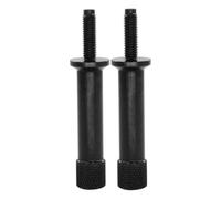 Gurtt 1 paire de boulons de selle à dégagement rapide pour Triumph THRUXTON SE 2001-2015 Scrambler BONNEVILLE T100 (Noir)