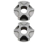Gurtt 2 Pignons Pour Tronçonneuse Électrique, Pignon De Tronçonneuse Cannelé Avec Guide Intégré Pour DUC254 DUC204 (ouverture 12x9mm)