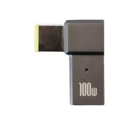 Gurtt Adaptateur USB-C Femelle vers Slim-Tip 100 W 5 A convertisseur USB-C vers fiche rectangulaire pour Ordinateurs Portables avec connecteur rectangulaire