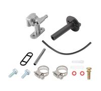 Gurtt Ensemble robinet et levier de carburant pour réservoir de carburant de VTT Yamaha Grizzly 350 660 Bruin 350 YFM350 avec robinet, vanne et interrupteur 5KM-24500-10-00 1NS-F4524-00-00