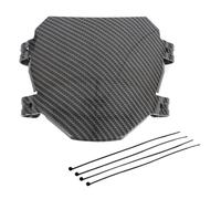 Gurtt Plaque d'immatriculation avant avec bande de roulement pour Sur-Ron Light Bee/S-X - Plaque d'immatriculation motocross en plastique ABS - Noire