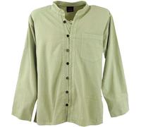 Guru-Boutique, Chemise Décontractée, Chemise de Yoga, Hippie, Chemise de Goa, Roseau, Ducoton, Size:XL, Des Chemises