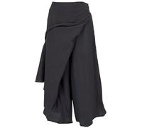 Guru-Boutique, Jupe-culotte Ethno, Jupe Maxi Boho, Jupe D`été, Noire, Ducoton, Size:S / M (40), Pantalons Longs