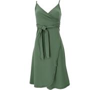 Guru-Boutique, Mini Robe, Robe Portefeuille, Robe D`été en Coton Biologique