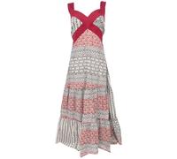Guru-Boutique, Robe D`été, Robe Longue, Robe de Plage, Coton, Robes Longues Midi