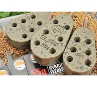 Guru Feeders hybrides sur ligne, Tailles Mini, Small, Medium et Large, 36g Small