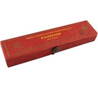 Guru-Shop Bâtonnets D`encens Himalayan Naturals - Encens de la Passion, Rouge, Bâtonnets D`encens du Tibet et du Népal