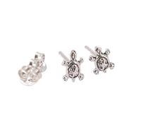 GURU SHOP Boucles d'oreilles en argent pour enfant 0 x 1 cm, normal, Argent sterling, Pas de pierre précieuse