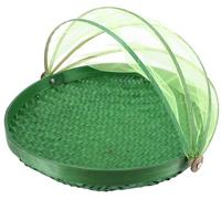Guru-Shop Corbeille de Fruits Anti-mouches en 3 Tailles - Vert, Vert, Taille : 30 cm Ø, Accessoires de Cuisine et Divers
