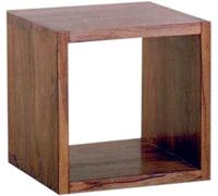 Guru-Shop Cube D`étagère Combinable - Modèle 3, Marron, 40x40x40 cm, Petites étagères à vin