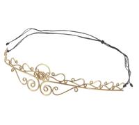 GURU SHOP Diadème bohème, couronne d'elfe, bijou de mariage, serre-tête - Modèle 1
