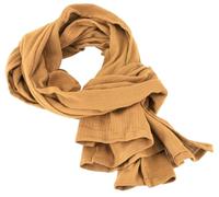 GURU SHOP Foulard indien en coton, léger, 50 x 150 cm, pour homme/femme, rouge, coton, curry, taille unique