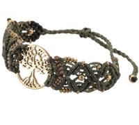 GURU SHOP Goa Bracelet macramé Festival Bracelet unique, Normale, Coton, Pas de pierre précieuse