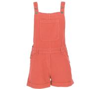 GURU SHOP Goa Short salopette courte pour femme Coton, Corail rouge, 42