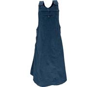 GURU SHOP Jupe salopette en velours côtelé pour femme - En coton, bleu foncé, 40