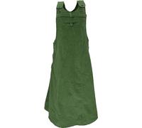 GURU SHOP Jupe salopette en velours côtelé pour femme - En coton, vert, 40