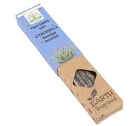 GURU SHOP Namaste India Bâtonnets d'encens naturels roulés à la main - Palo Santo citronnelle - Bleu - 23 x 4,5 x 2 cm