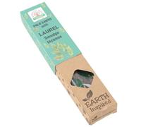 GURU SHOP Namaste India Bâtonnets d'encens naturels roulés à la main, Palo Santo Laurel, turquoise, 23 x 4,5 x 2 cm
