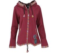 GURU SHOP Népal Ethno Veste Brodée Femme Coton Boho Vestes Alternatives Vêtements