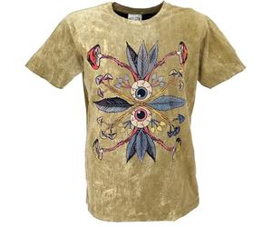 GURU SHOP No Time T-shirt en coton pour homme, Voyage aux champignons, M