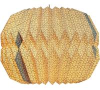 GURU SHOP Origami Messina Abat-jour en papier et tissu, plafonnier asiatique, 24 x 39 x 39 cm