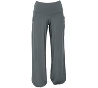 GURU SHOP Pantalon de yoga en coton bio pour femme, gris foncé, 42