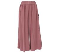 GURU SHOP Pantalon palazzo confortable, large, pantalon évasé, jupe pour femme, coton, Mauve, 36