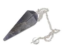 GURU SHOP Pendule ésotérique 4 x 2 cm, Normale, Acier inoxydable, Pas de pierre précieuse