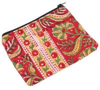 GURU SHOP Petit porte-monnaie, trousse de maquillage en tissu imprimé bloc - Modèle 1, unisexe - Adulte, 12 x 14 x 1 cm, Modèle 11, Taille unique, Décontracté