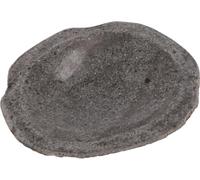 Guru-Shop Porte-savon en Galets de Rivière Exotiques, Porte-savon en Pierre Naturelle, Gris, Lapierre, 2x12x13 cm, Porte-savon