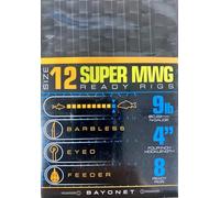 Guru SMWG Bas de ligne à baïonnette sans ardillon de 10,2 cm (taille 12, 4,1 kg)