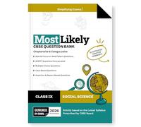 Gurukul By Oswal Social Science Most Likely Question Bank : CBSE Class 9 for 2026 Exam