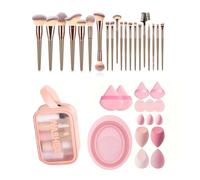 Gurxi Lot pinceaux maquillage Jessup pinceaux maquillage Makeup brushes Pinceau maquillage Pinceaux maquillages Accessoires de maquillage et outils Cadeaux de vacances appropriés pour les filles