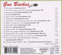 GUS BACKUS - DA SPRACH DER ALTE HÄUPTLING DER INDIANER CD NEUF