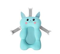 Gusengo Bébé Baignoire Oreiller, Portable Bébé Douche Air Coussin Lit Enfant Bain Différent Coussin Anti-dérapant Baignoire Flotteur Tapis Support pour Nouveau-Né 0-6 Mois
